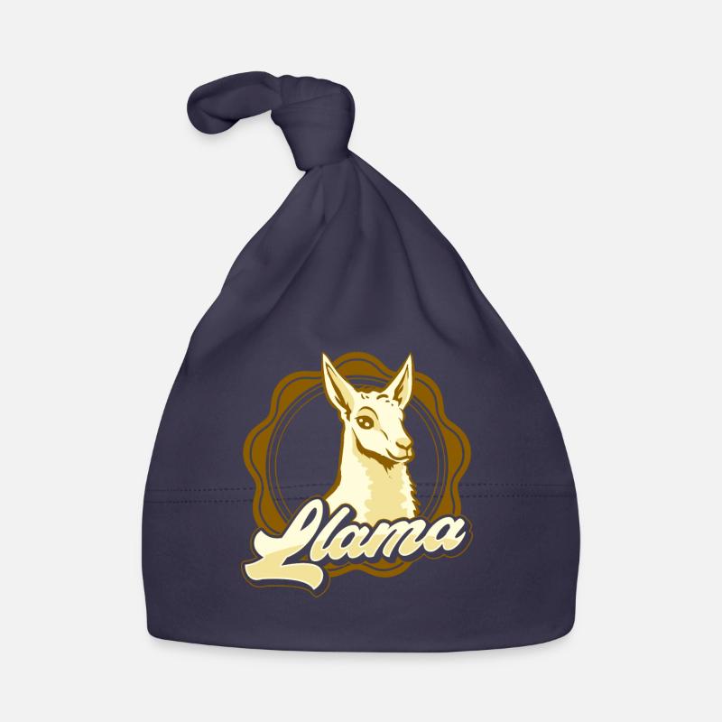 Fans de Lor Llama - Bonnet bio Bébé - marine