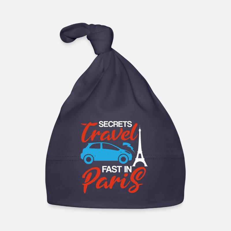 LES SECRETS VOYAGENT VITE À PARIS Bonnet bio Bébé