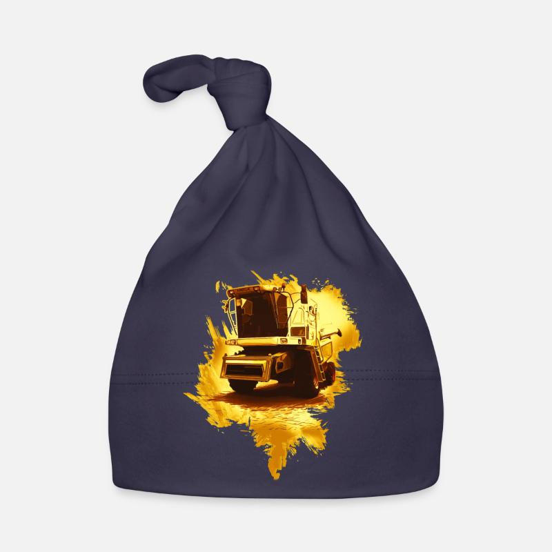 Moissonneuse-batteuse or Bonnet bio Bébé