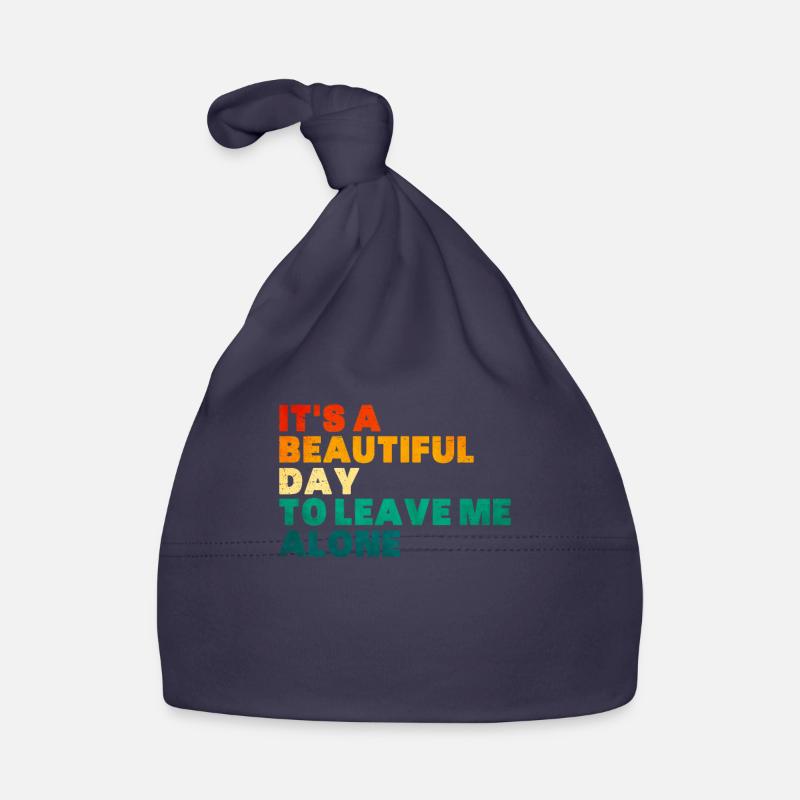 Introverti Cadeau Sarcastique Introverti Bonnet bio Bébé