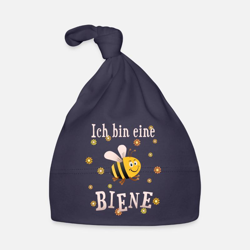 Ich bin eine Biene Baby Bio-Mütze