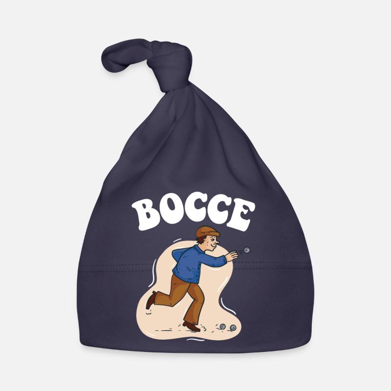 Bocce Spruch Bocce Ball mit Jack Bocci Game Bocce Baby Bio-Mütze