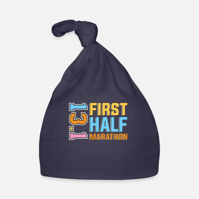 Half Marathon First Half Marathon 13.1 Triathlon Organic Baby Cap