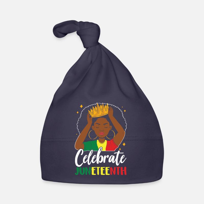 Feiert Den Juneteenth African American Black 1865 Baby Bio-Mütze