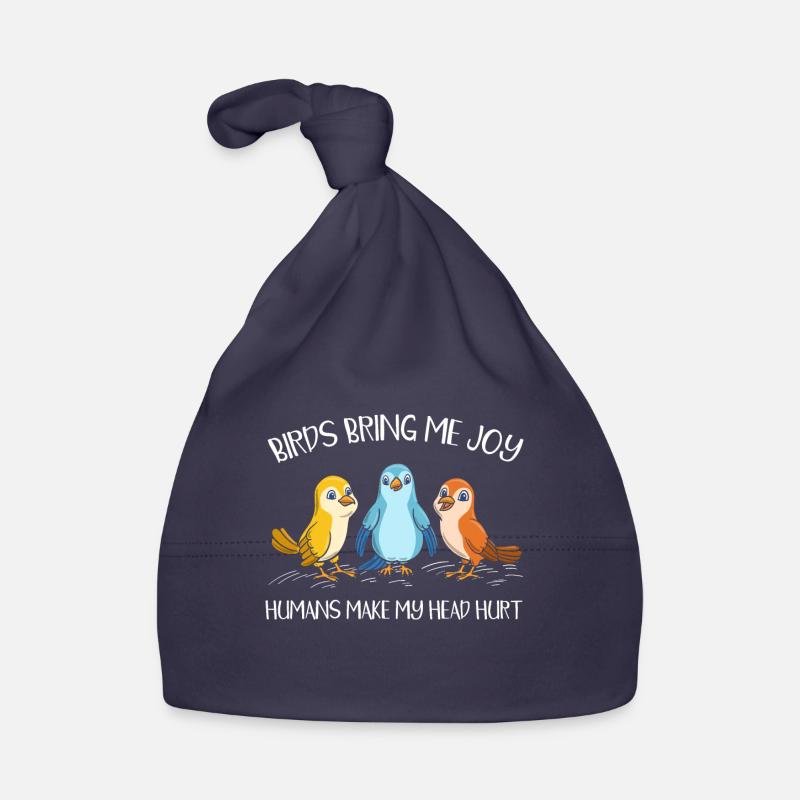 Joie avec les gens Bonnet bio Bébé