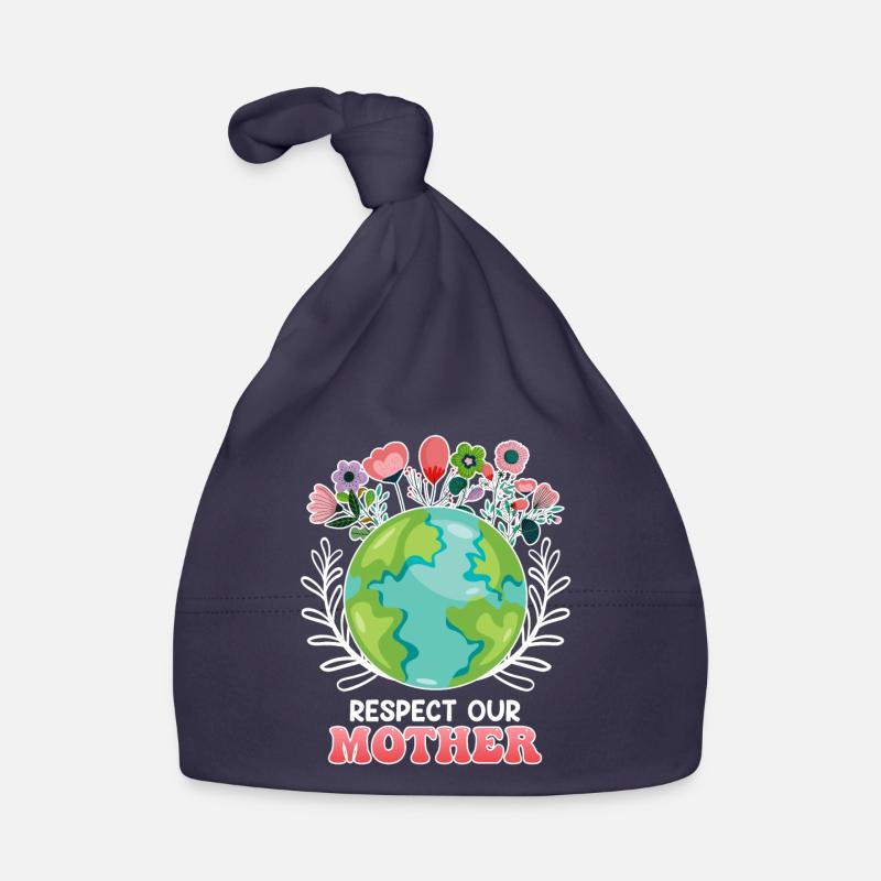 Save the Earth Environnementalistes Terre Mère Bonnet bio Bébé