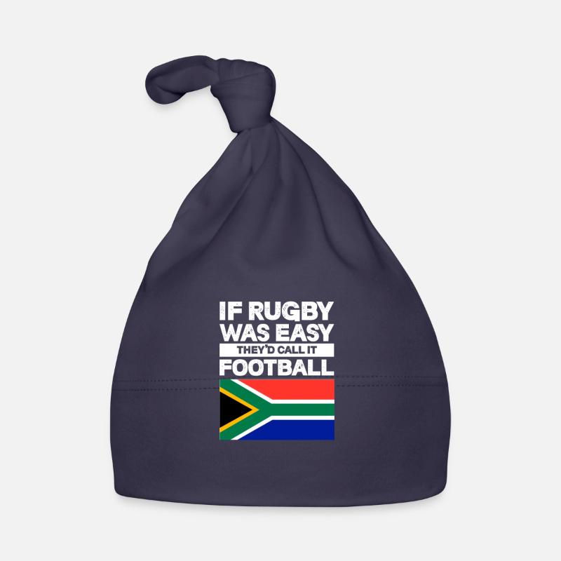 Rugby - Bonnet bio Bébé - marine