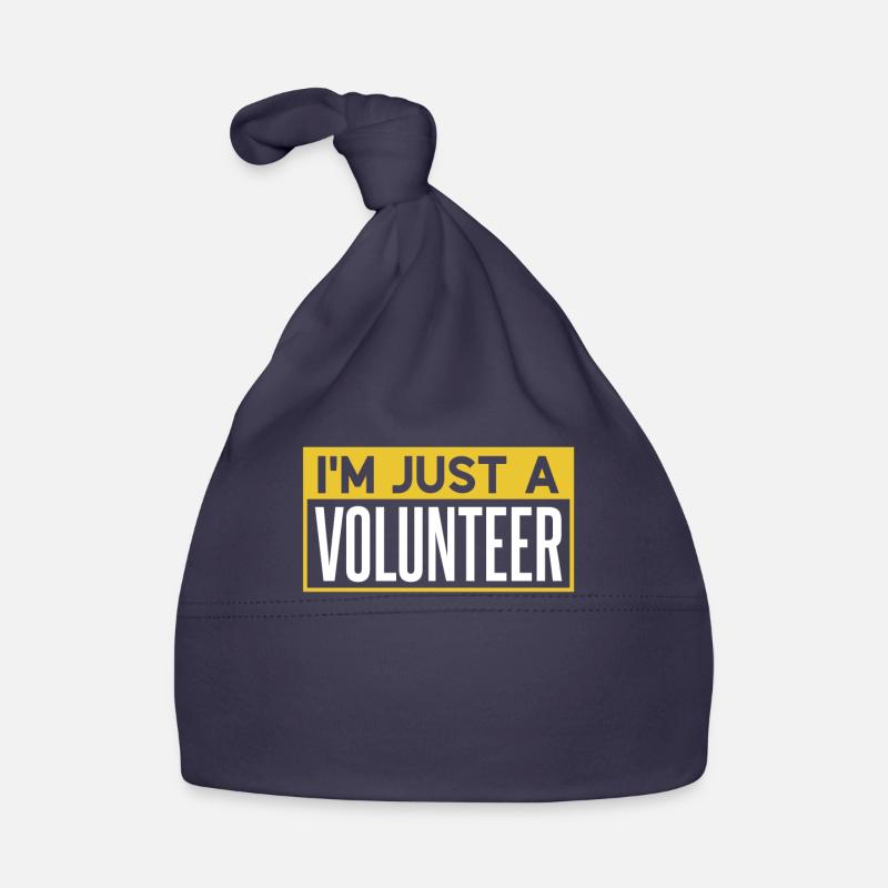 Ich Bin Nur Ein Freiwilliger Freiwillig Ehrenamt Baby Bio-Mütze