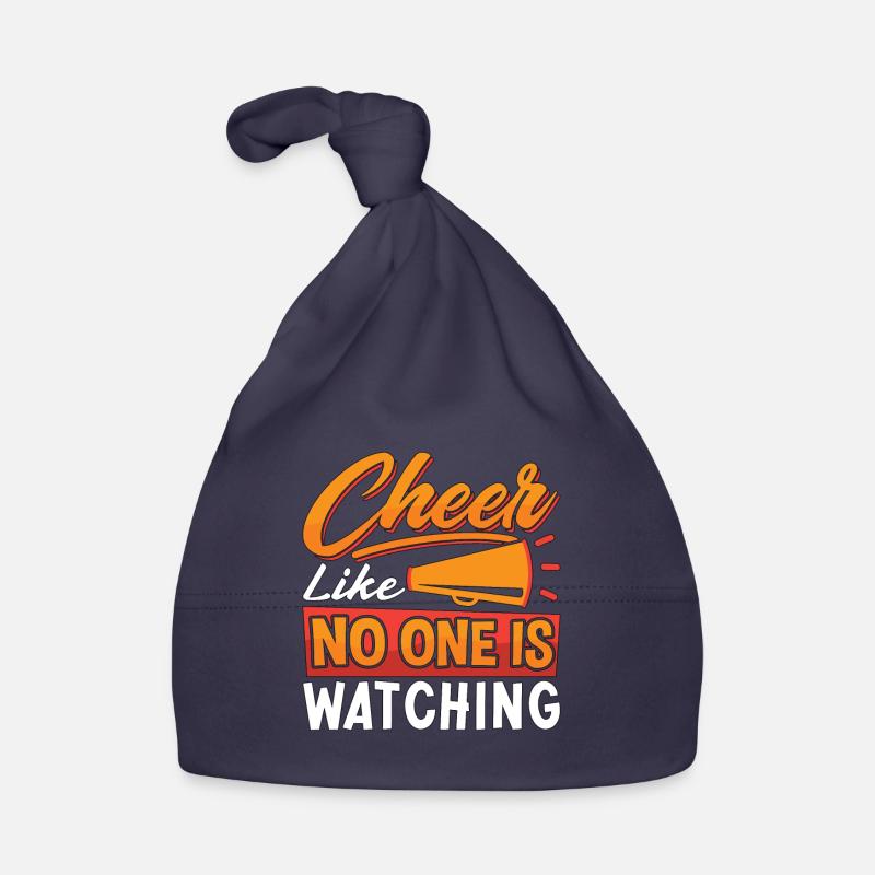 Cheerleading Cheer Like No One Is Cheer Squad Baby Bio-Mütze