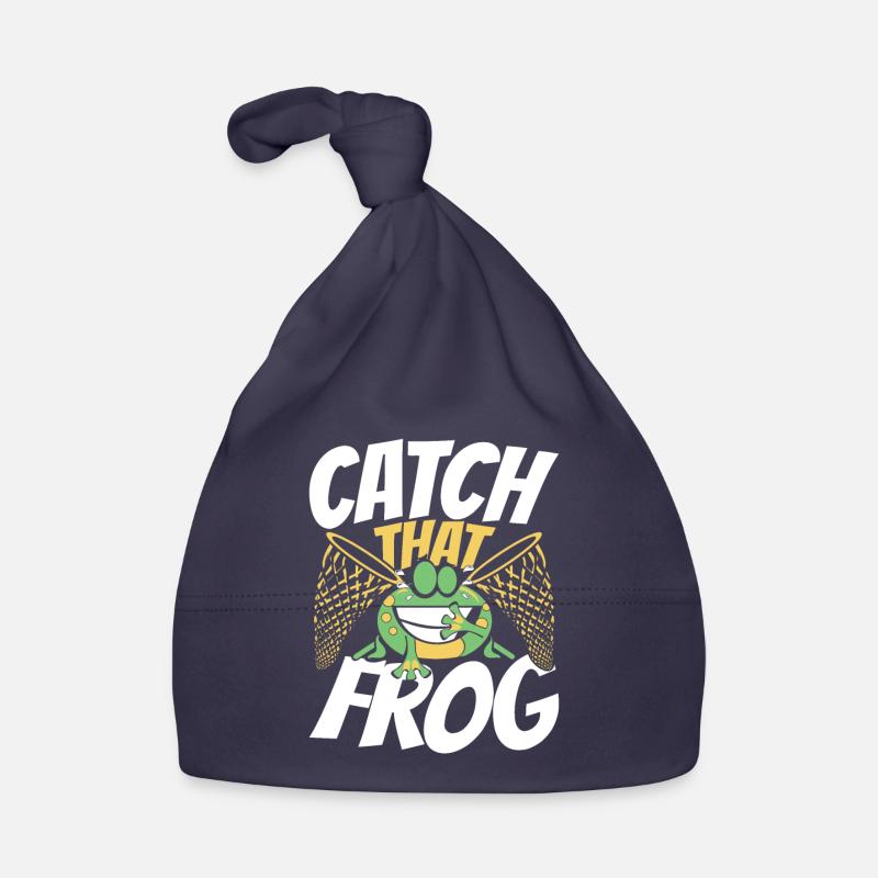 Catch That Frog Tree Frog Toad Tadpole Organic Baby Cap
