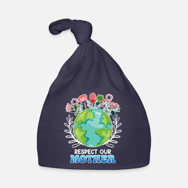 Save the Earth Environnementalistes Terre Mère Bonnet bio Bébé