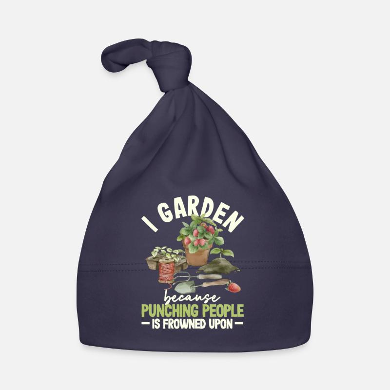 Je jardine parce que c’est mal vu, les gens Bonnet bio Bébé