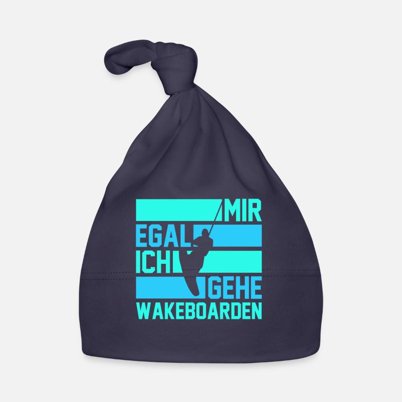 Wakeboarder Wakeboard Wakeboarding Baby Bio-Mütze