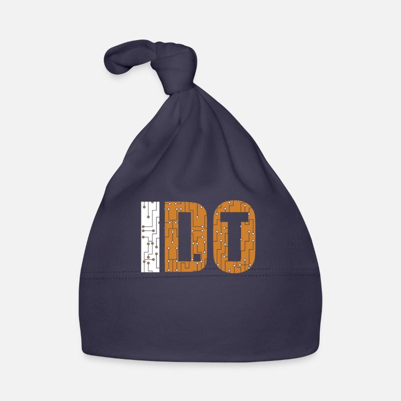 I Do It IT Operations Computer Scientist Admin Organic Baby Cap