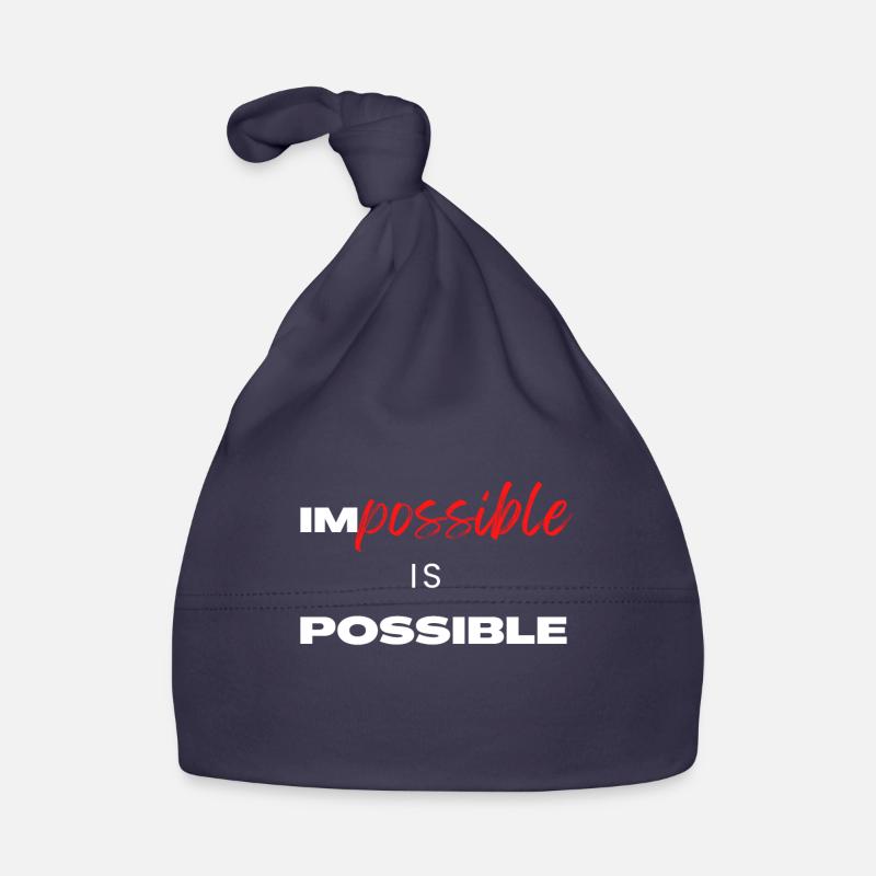 L’impossible est possible Bonnet bio Bébé