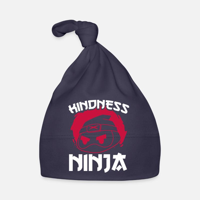 Kindness Red Ninja Organic Baby Cap