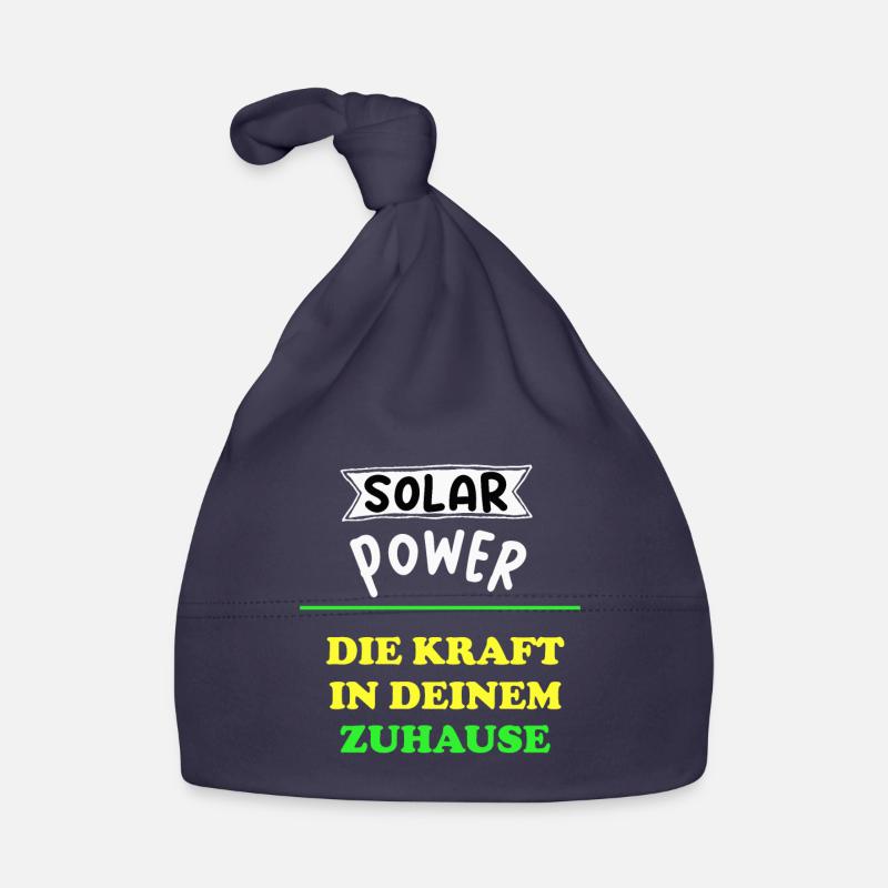 Solar Power Solar Kraft Eigenheim Hausbesitzer Baby Bio-Mütze