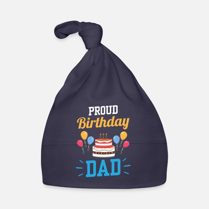 Stolzer Geburtstagspapa Papi Vater Geburtstag Baby Bio-Mütze