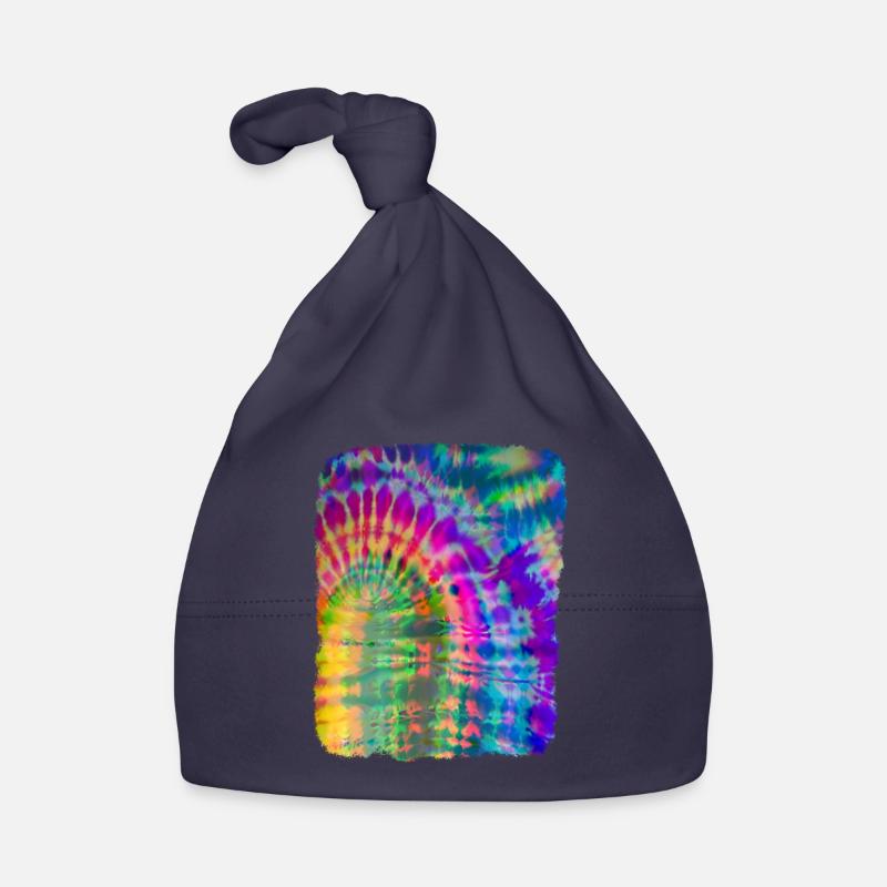 Tie Dye Batik Organic Baby Cap