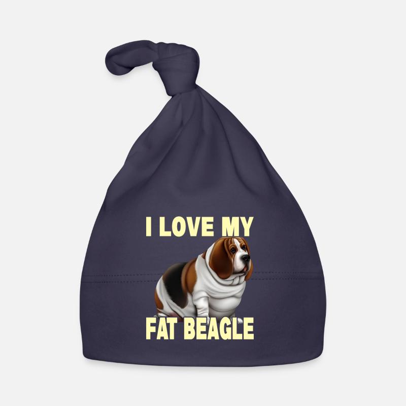 J’aime mon gros beagle Bonnet bio Bébé