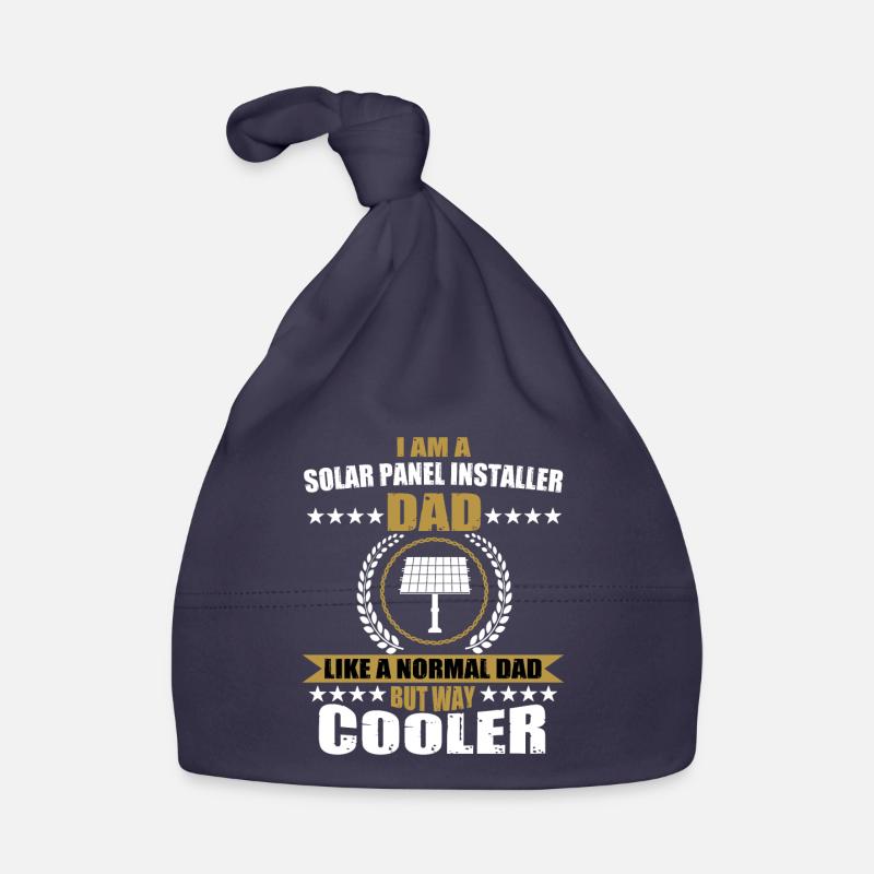 Solar Panel Installer Dad Solar Energy Organic Baby Cap