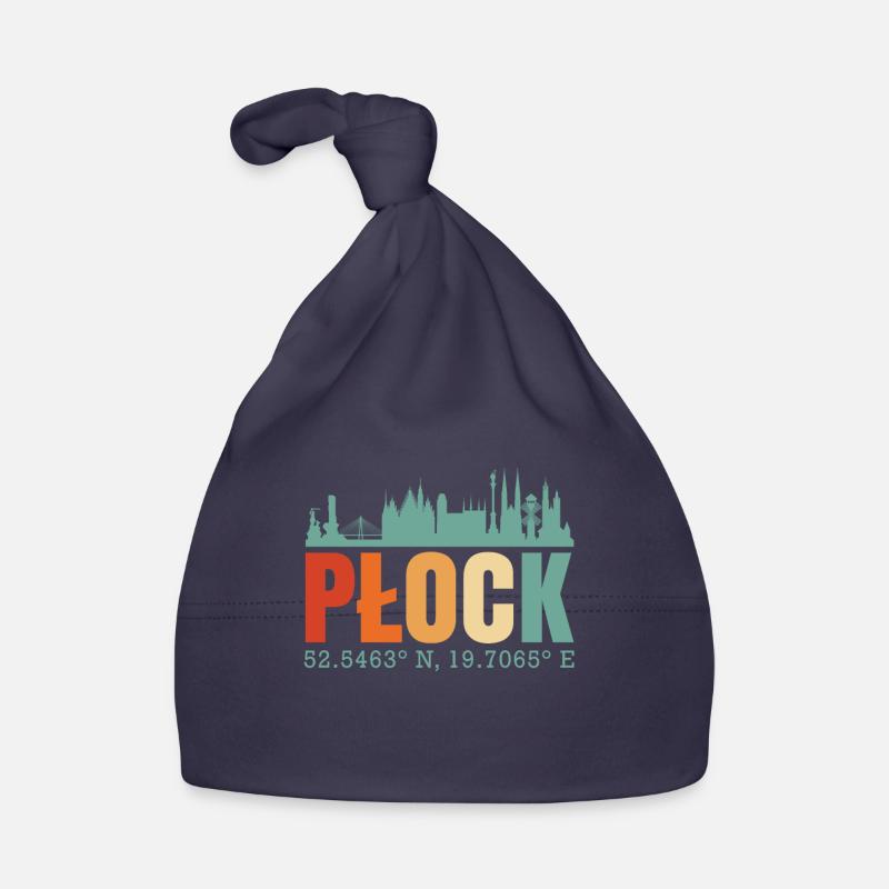 Ligne d’horizon de Poland Plock Bonnet bio Bébé