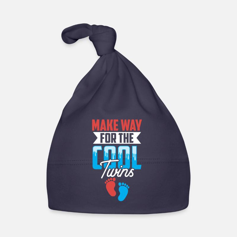Make room for the cool twins Gemini Organic Baby Cap