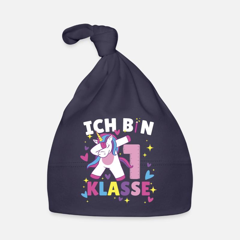 Ich bin 1. Klasse Baby Bio-Mütze