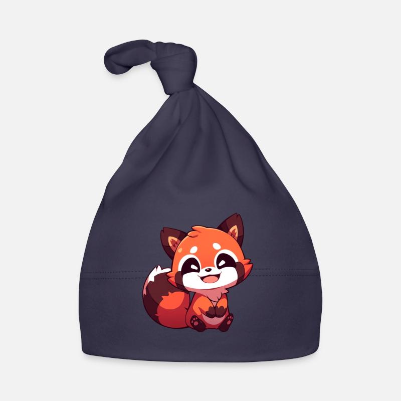 Red Panda Organic Baby Cap