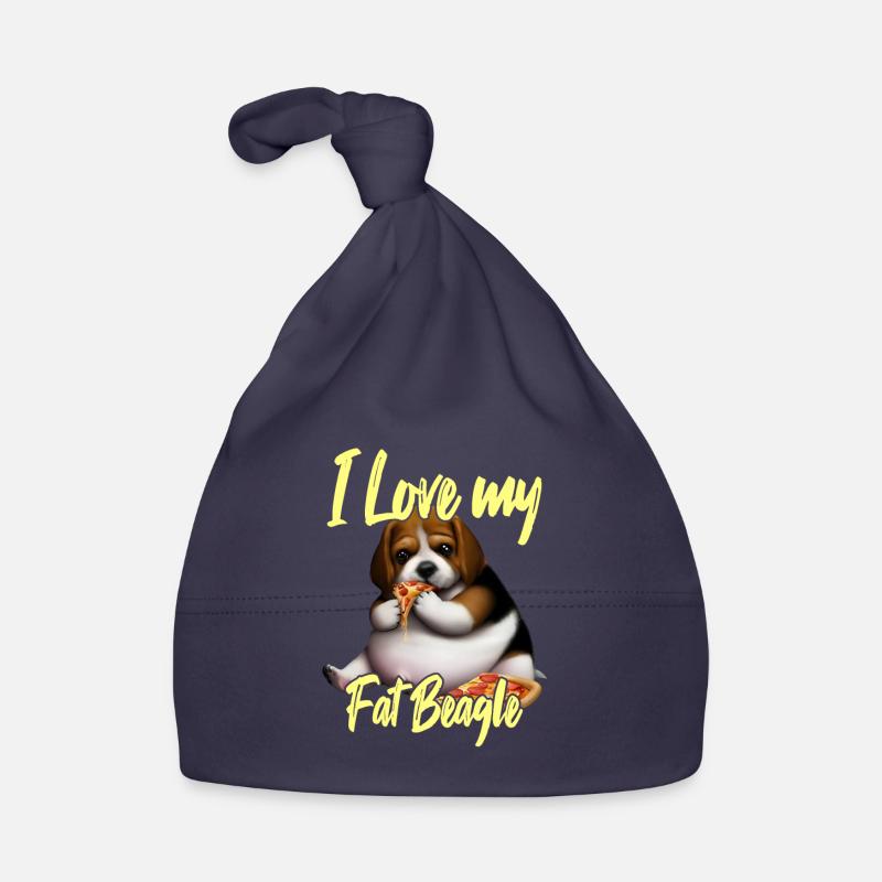 J’aime mon gros beagle Bonnet bio Bébé