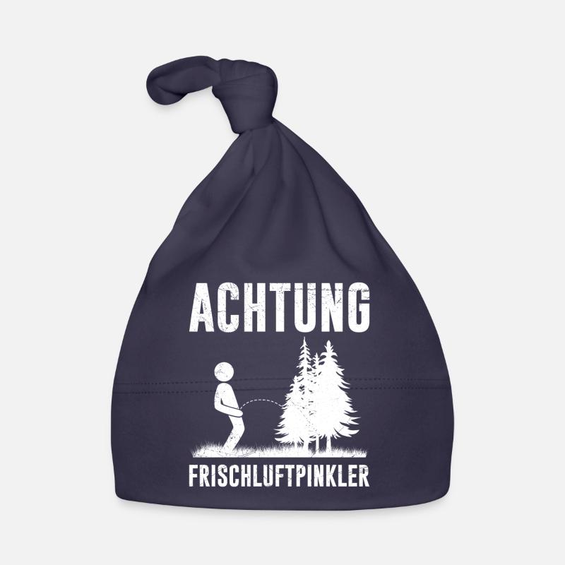 Warnung lustig Wanderer und Bergsteiger Berge Baby Bio-Mütze