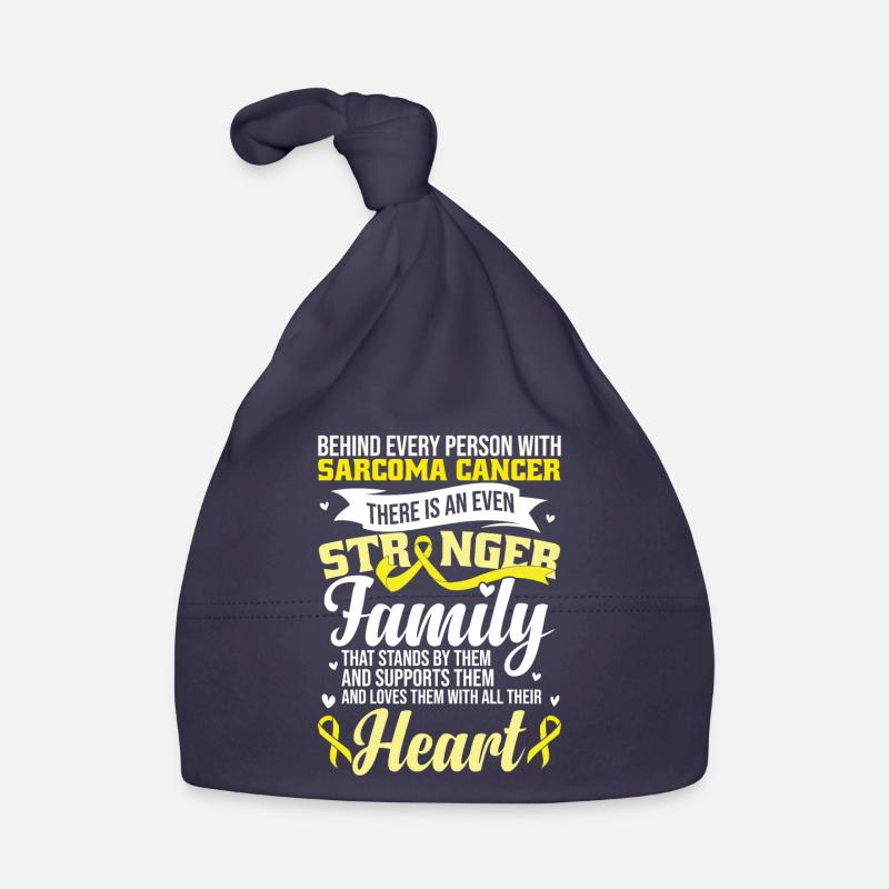 Sarcoma Cancer Support Organic Baby Cap
