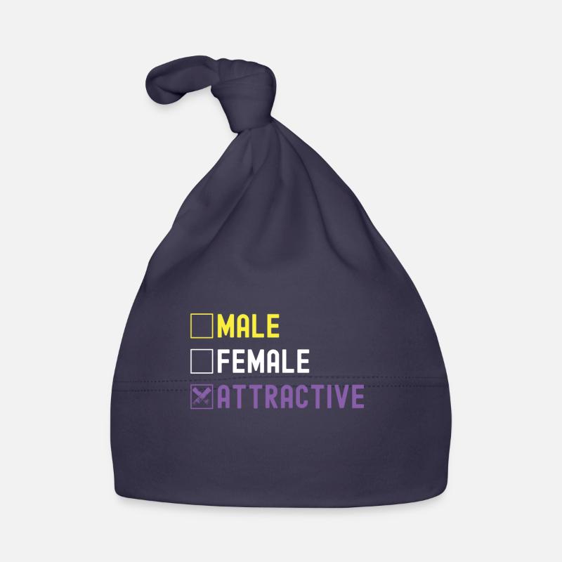 Non Binary Pride Genderqueer Organic Baby Cap