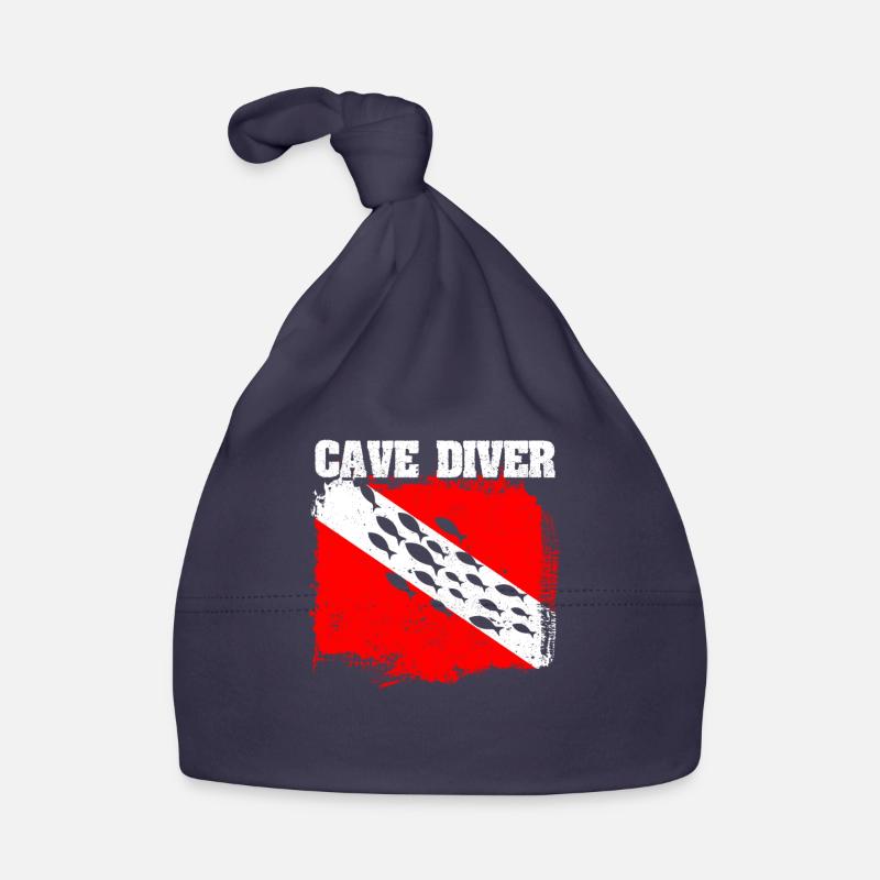 Cave Instructor Divemaster Deep Dive Instructor Organic Baby Cap