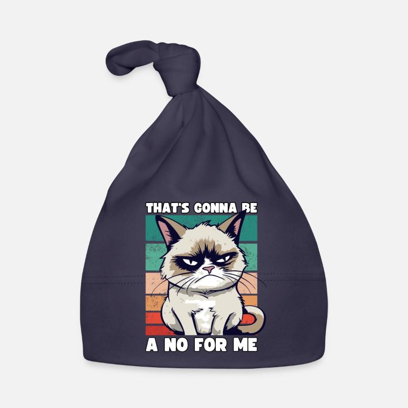 Grump Cat: That's going to Be A No For Me - Sarcasm Organic Baby Cap