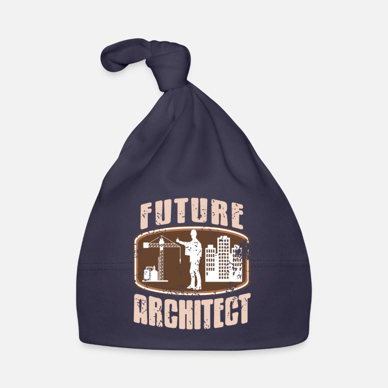 Future Architect Retro Architecture Student Baby Bio-Mütze
