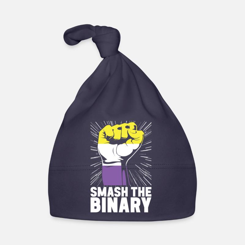 Non Binary Pride Genderqueer Organic Baby Cap