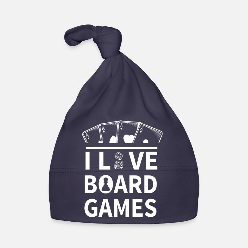 Jeu de société Chess Backgammon Game Night Bonnet bio Bébé