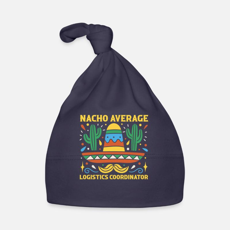 Coordinateur logistique Nacho Average Cinco De Mayo Bonnet bio Bébé