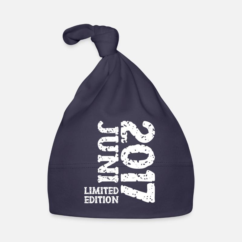 2017 Juni Limited Edition Geburtstag Geschenk Baby Bio-Mütze