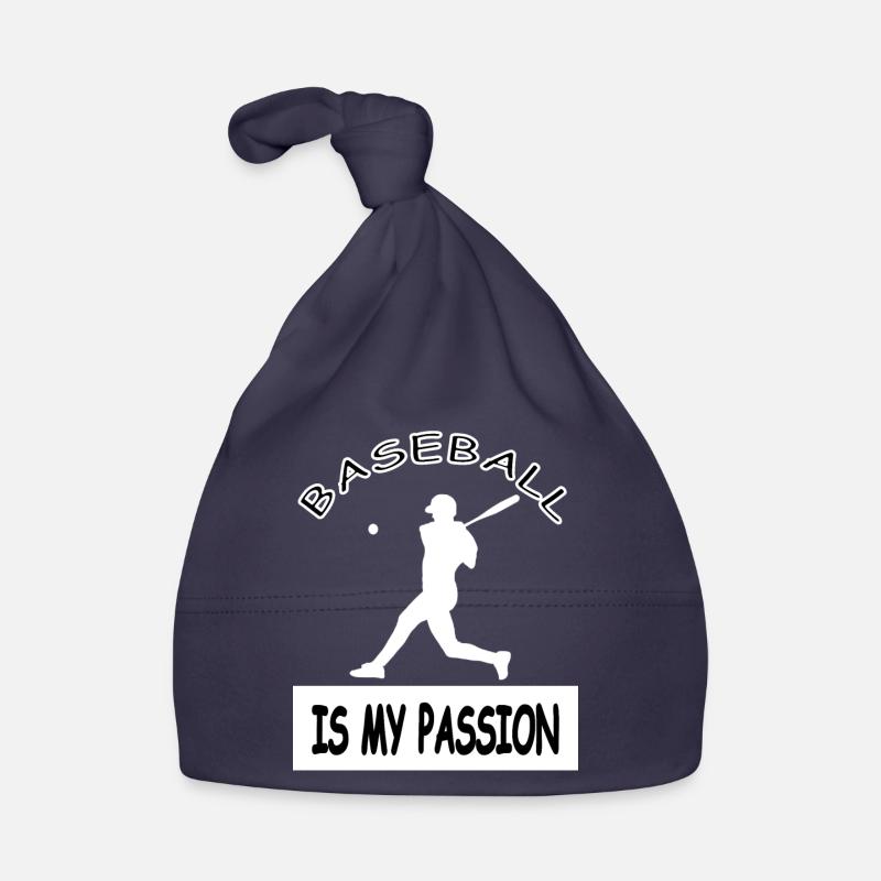 Baseball Play Baseball Player Gift Idea Organic Baby Cap