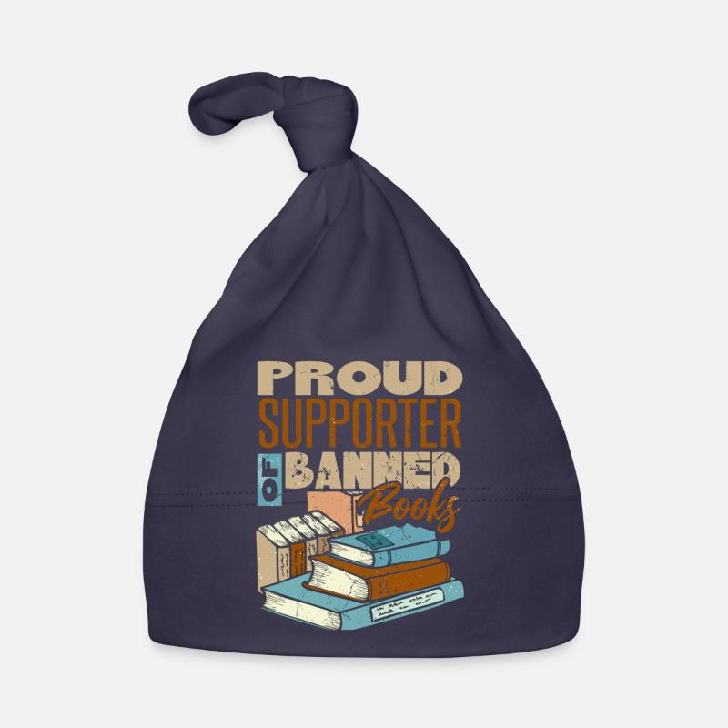 Fier partisan des livres interdits Bonnet bio Bébé