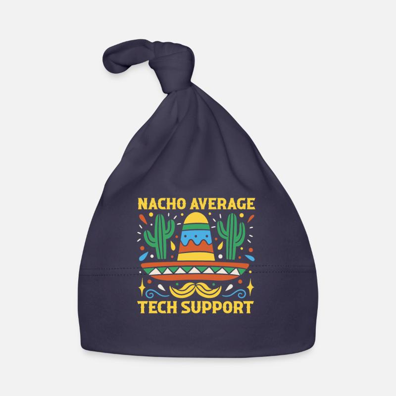 Support technique Nacho Average Bonnet bio Bébé