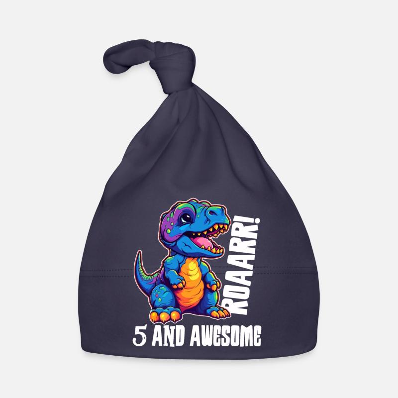 5 Years Birthday 5th Gift Five Boy Organic Baby Cap