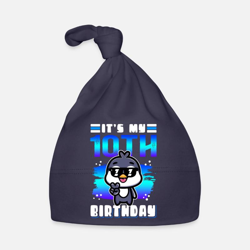 10. Geburtstag Geschenkidee 10 Jahre alt Geschenk Baby Bio-Mütze