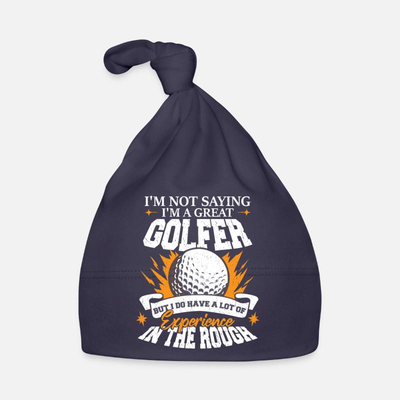 I'm A Great Golfer Organic Baby Cap