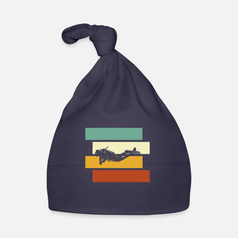 Plongée Rétro Bonnet bio Bébé