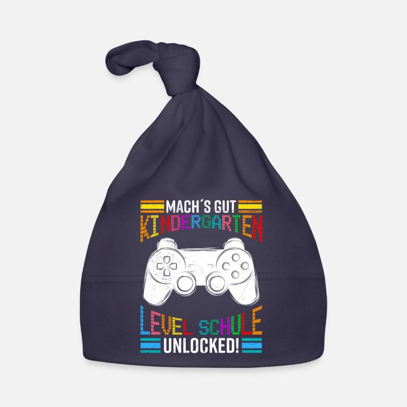 Kindergarten Level Unlocked Machs gut Kindergarten Baby Bio-Mütze