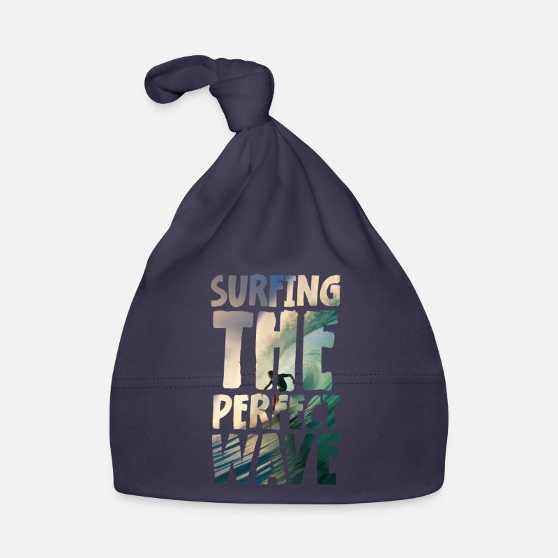 Surfing The Perfect Wave Baby Bio-Mütze