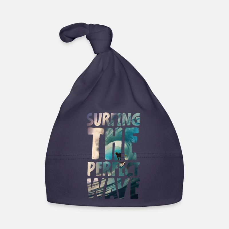 Surfing The Perfect Wave Baby Bio-Mütze
